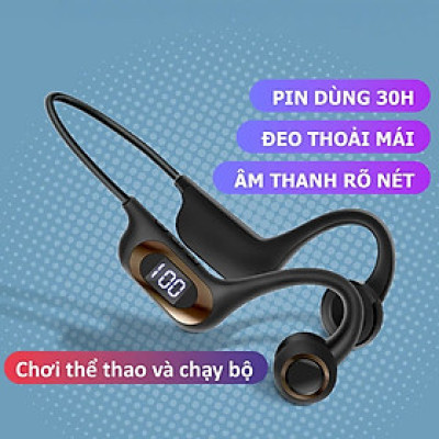 Tai Nghe Bluetooth VG06 Công Nghệ Âm Thanh Dẫn Xương Cao Cấp, Không Gây Đau Tai, ĐÈN TRANG TRÍ , ĐỒNG HỒ TREO TƯỜNG
