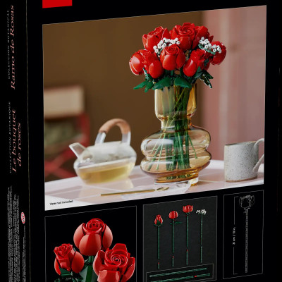 Đồ Chơi Lắp Ráp Bó Hoa Hồng - Bouquet of Roses Flowers - Lego Adults 10328 (822 Mảnh Ghép)