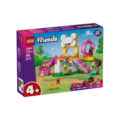 LEGO FRIENDS 42665 Đồ Chơi Lắp Ráp Khu Vui Chơi Cún Con (66 chi tiết)