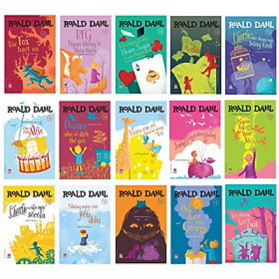 Sách - Bộ truyện của Road Dahl - Series 15 tập - Charlie và nhà máy sô cô la