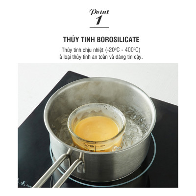 Hộp đựng thức ăn cho bé Lock&Lock có vạch chia 230ml x 3 hộp LLG508S3 - Tặng Kèm Ống Hút Inox Và Cọ Rửa Ống Hút