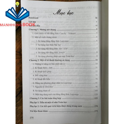 Sách - Sử dụng phương pháp Cauchy - Schwarz để chứng minh Bất Đẳng Thức