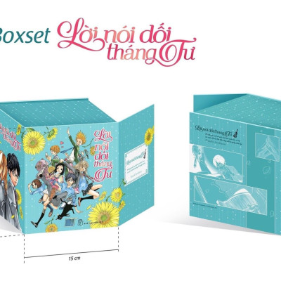Boxset Lời Nói Dối Tháng Tư - Tặng Kèm 2 Card Nhựa Hình Nhân Vật (Bộ 12 Tập)
