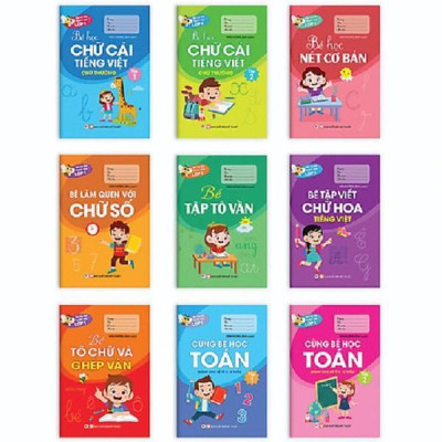 Sách - Bé Tự Tin Bước Vào Lớp 1 - Bé Tô Chữ Và Ghép Vần - Tân Việt Books