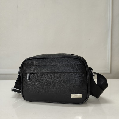 Túi đeo chéo nam da thật cao cấp, túi da công sở unisex phom chữ nhật năng động MB1 - 7010