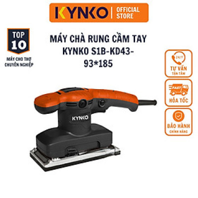 Máy chà nhám chữ nhật cầm tay chính hãng Kynko S1B- KD43 -93*185 siêu bền giá tốt
