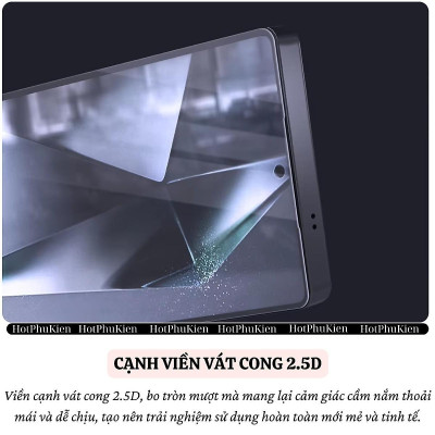 Dán kính cường lực màn hình khung tự dán cho Samsung Galaxy S25 Ultra 5G hiệu Nillkin H+ Pro - Mỏng 0.2mm, Phủ Nano Olephobic, Vát cạnh 2.5D, chống vân tay - hàng nhập khẩu