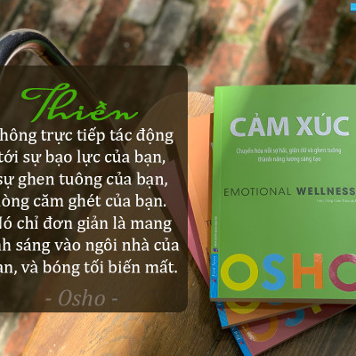 Combo OSHO Cảm Xúc + OSHO Trưởng Thành + OSHO Hiểu