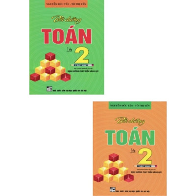 Sách - Combo Bồi Dưỡng Toán Lớp 2 Tập 1 - Tập 2