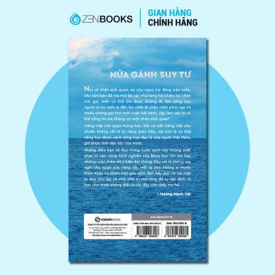 Sách - Nửa Gánh Suy Tư - Hoàng Mạnh Hải