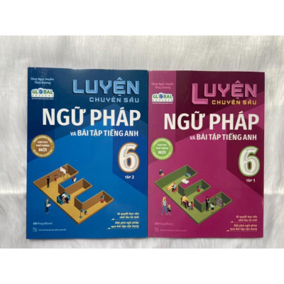 Sách - Luyện Chuyên Sâu Ngữ Pháp Và Bài Tập Tiếng Anh 6 - Tập 1 Theo Chương Trình Global Success (MG)