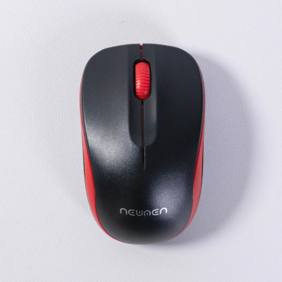 Chuột Máy Tính Không Dây - Newmen F116 - Màu Đen Đỏ