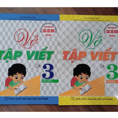 Sách - Vở Tập Viết Lớp 3 - Tập 2 (Dùng Chung Cho Các Bộ SGK Hiện Hành)