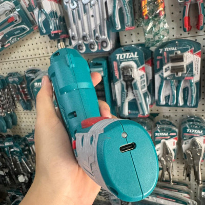 MÁY SIẾT VÍT DÙNG PIN 4V TOTAL TSDLI0442 - HÀNG CHÍNH HÃNG