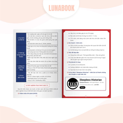 Combo 2 cuốn sách: Kinh nghiệm thực chiến kiếm tiền xuyên biên giới từ Youtube và Công cụ AI để sản xuất content tự động