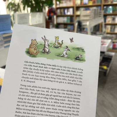 Sách - Gấu Pooh ở khu rừng trăm mẫu (Nhã Nam HCM)