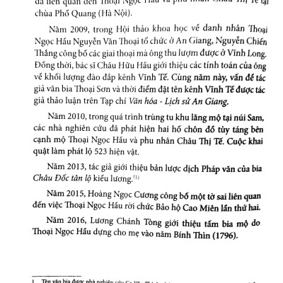 Thoại Ngọc Hầu Qua Những Tài Liệu Mới