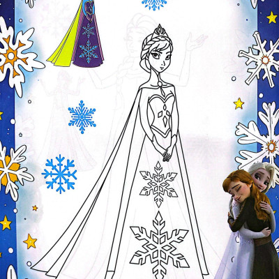 Sách - Công Chúa Elsa Và Những Bông Tuyết Trắng