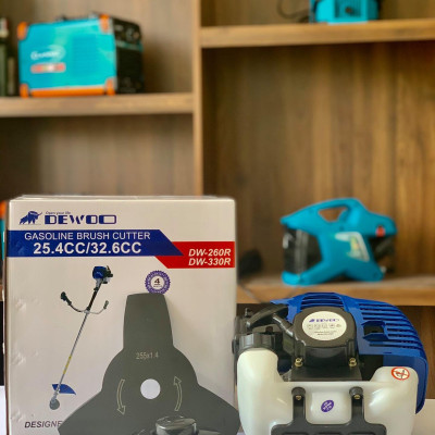 MÁY CẮT CỎ CHẠY XĂNG 2 THÌ 0.75KW DEWOO DW-260R- HÀNG CHÍNH HÃNG