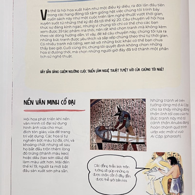 Sách - Câu Chuyện Hội Họa - Lịch Sử Hội Họa Dành Cho Thiếu Nhi