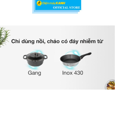 Bếp từ Midea MI-T2117DC(C) - Hàng Chính Hãng