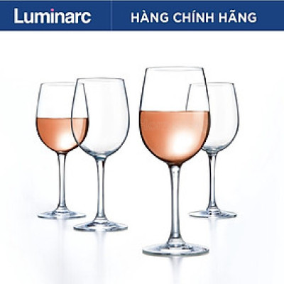 Bộ ly vang thủy tinh cao cấp 6 chi tiết Senso - Arcoroc, thương hiệu Pháp H5563/ G3805/ G3806/ G3807