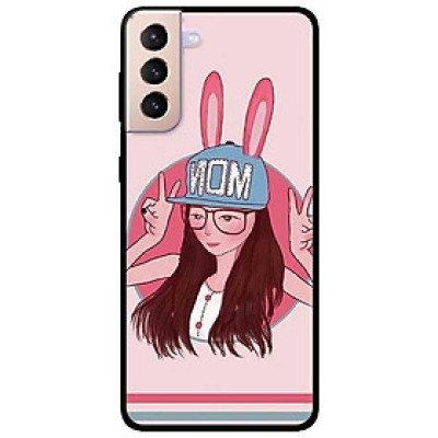 Ốp lưng dành cho Samsung S21 - S21 Plus - S21 Ultra mẫu Em Gái Tai Thỏ
