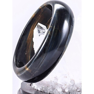 Vòng thạch anh mắt ưng bản hẹ ni 61 mệnh thủy, mộc - Ngọc Quý Gemstones