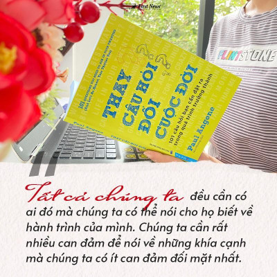 Sách - Combo Thức dậy muốn đi làm + Thay câu hỏi Đồi cuộc đời - FirstNews