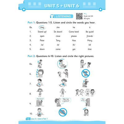 Sách - Big 4 Bộ Đề Tự Kiểm Tra 4 Kỹ Năng Nghe - Nói - Đọc - Viết Cơ Bản Và Nâng Cao Tiếng Anh Lớp 3 - Tập 1 - Megabook