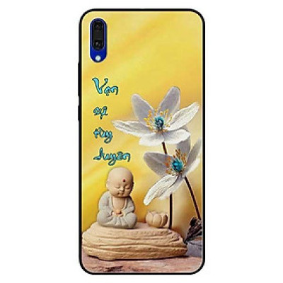Ốp lưng dành cho Huawei Y7 Pro - mẫu Vạn Duyên Hoa Trắng