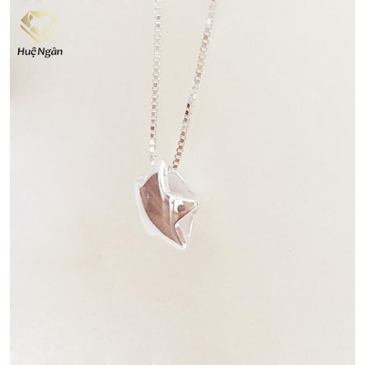 Dây chuyền bạc Ý 925 Huệ Ngân - Ngôi sao may mắn PP1508