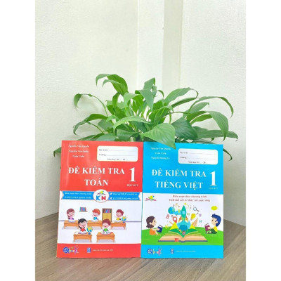 Sách - Combo Đề kiểm tra toán + tiếng việt 1 học kì 2 ( Kết Nối )
