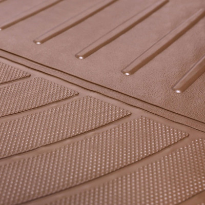 Bộ Thảm Lót Sàn Ô Tô PACKY PODA 6133 Màu Kem 4 Chỗ