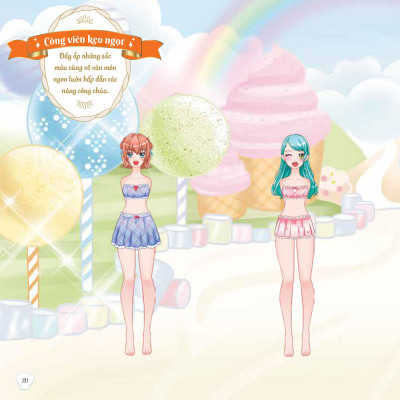 Sách Thời Trang - Công Chúa Kỳ Diệu (MEGA)