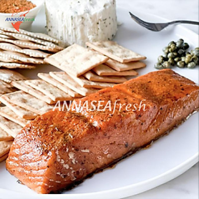 Cá hồi xông khói - vị Cajun