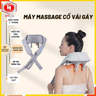 Máy Massage Cổ Vai Gáy, Máy Massage Thế Hệ Mới 6D Với Mô Phỏng Massage Thật, Máy Massage Toàn Thân