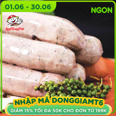 Xúc xích đồng quê 12-15cm 100g/Country sausage200GR/PE