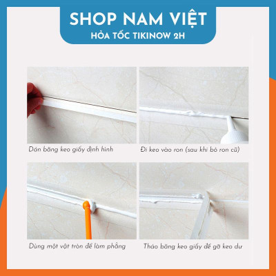 Keo Chà Ron, Trám Chỉ Gạch Chống Nước, Chống Mốc