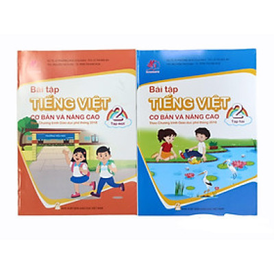 Combo Bài Tập Tiếng Việt Cơ Bản Và Nâng Cao Lớp 2 Tập 1+2 (CTM)