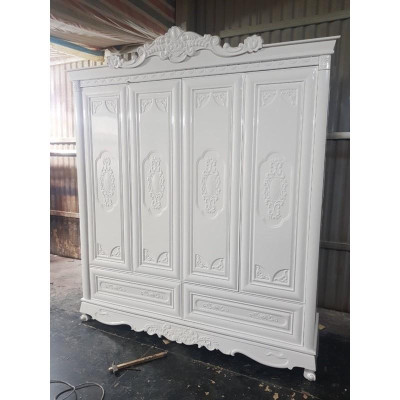 tủ tân cổ điển gỗ tự nhiên 100%