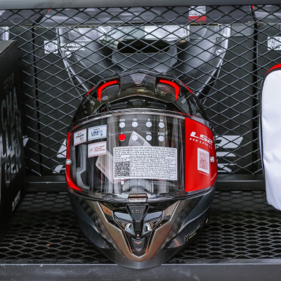 MŨ BẢO HIỂM FULLFACE 2 KÍNH LS2 FF327 CHALLENGER CARBON - GARA20