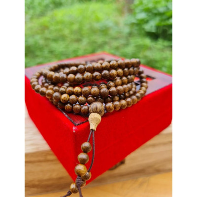 Vòng Tay Trầm Hương 216 Hạt - Chuỗi Tràng Hạt - Trầm Tốc Tự Nhiên - Size 4 ly,6ly,7ly,8ly