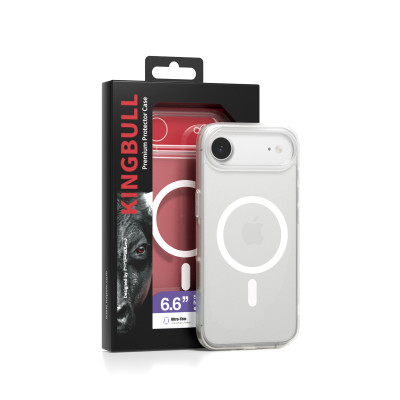 Ốp Lưng Nhám Siêu Mỏng Magnetic Mipow Kingbull Super Slim cho iPhone 17 Series, Chống Vân Tay_ Hàng chính hãng