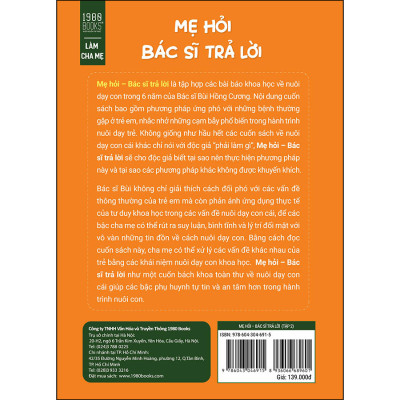 Combo 2 Cuốn: Mẹ Hỏi Bác Sĩ Trả Lời (Tập 1 + 2)