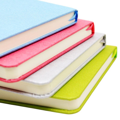 Sổ Colourful Notebook A6 - Dòng Kẻ Chấm - 120 Trang 100gsm - The Sun - Màu Bạc