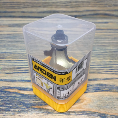 Mũi phay, mũi soi, mũi cắt vát cạnh tròn lồi 1/4"x3/4" (R=9.52mm) ARDEN