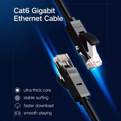 Ugreen UG20169NW102TK 40M màu Đen Cáp mạng LAN CAT6 UTP - HÀNG CHÍNH HÃNG