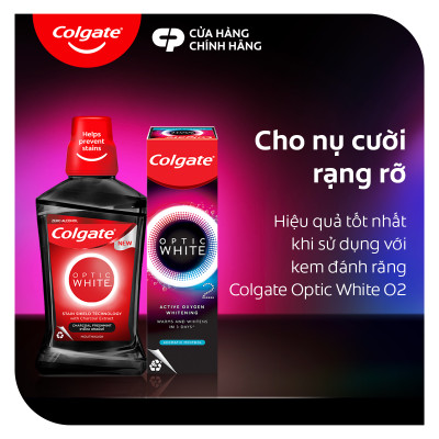 Bộ 2 Nước súc miệng Plax Optic White 500ml