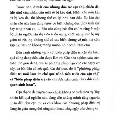 Bảo Vệ Mắt Con Trong Thời Đại Siêu Cận Thị